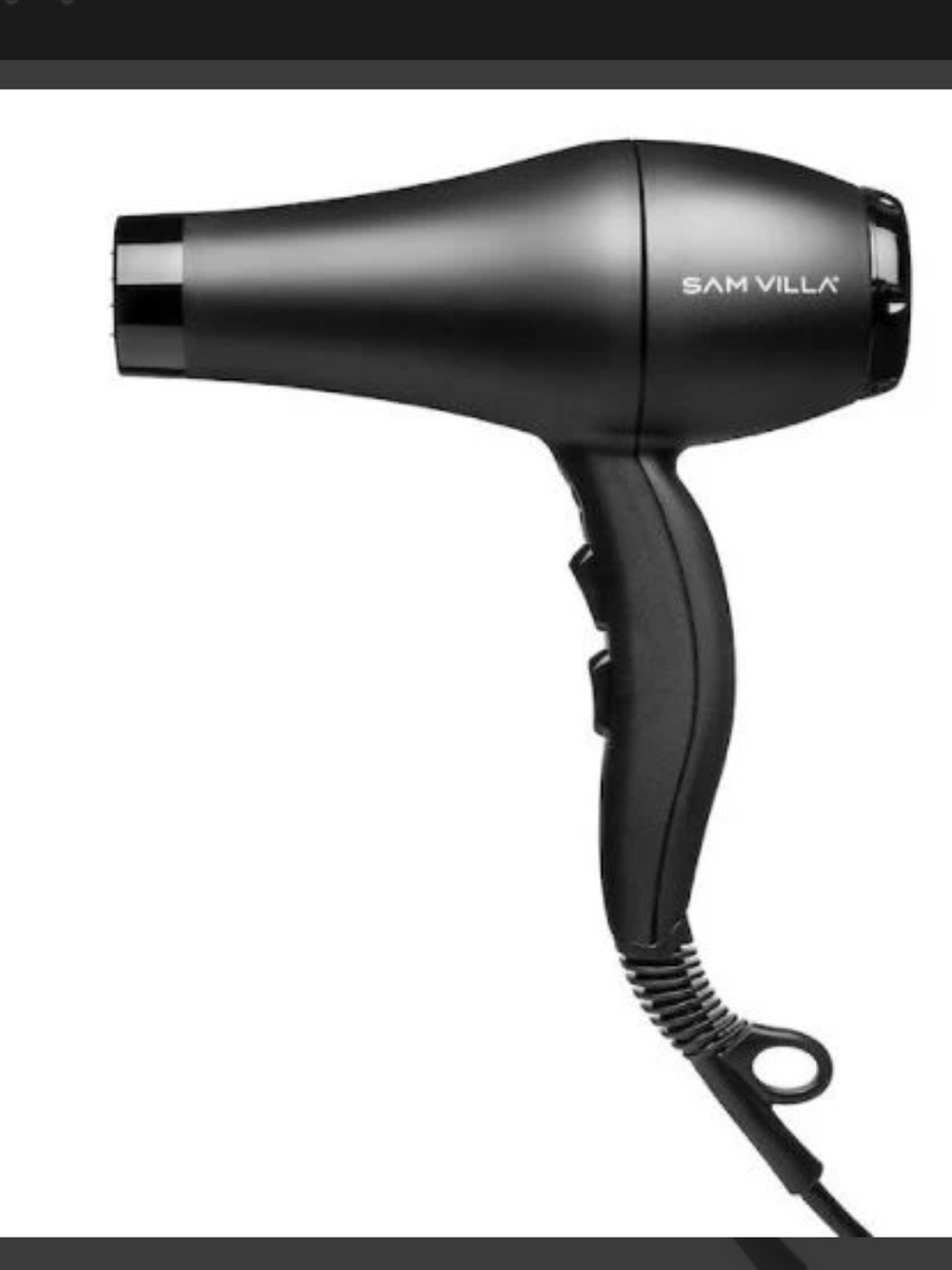 Sim Villa Compact Black Hair Dryer